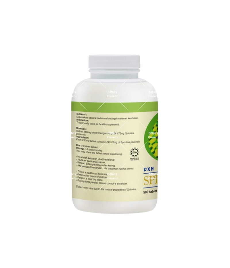 DXN Spirulina 500 Tabletas